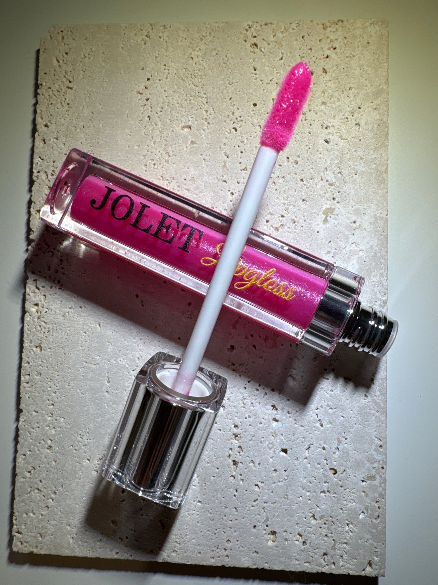 Pretty in pink Lip gloss