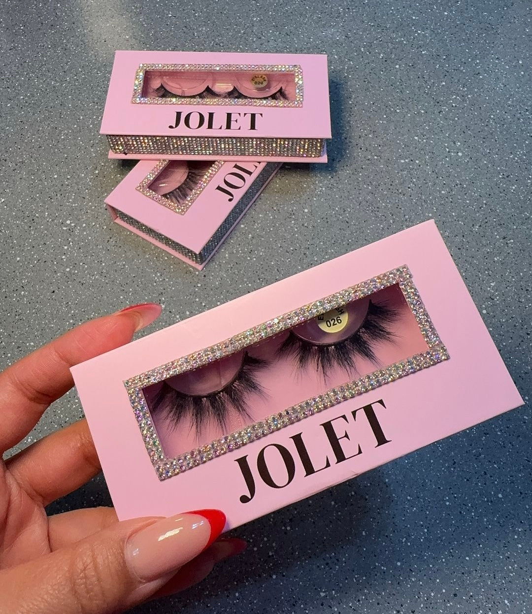 JOLET Mink Lashes – Glow (#026)