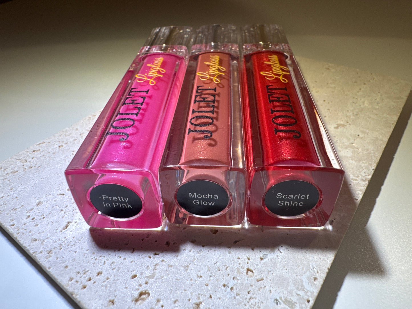 JOLET Lip Gloss Trio