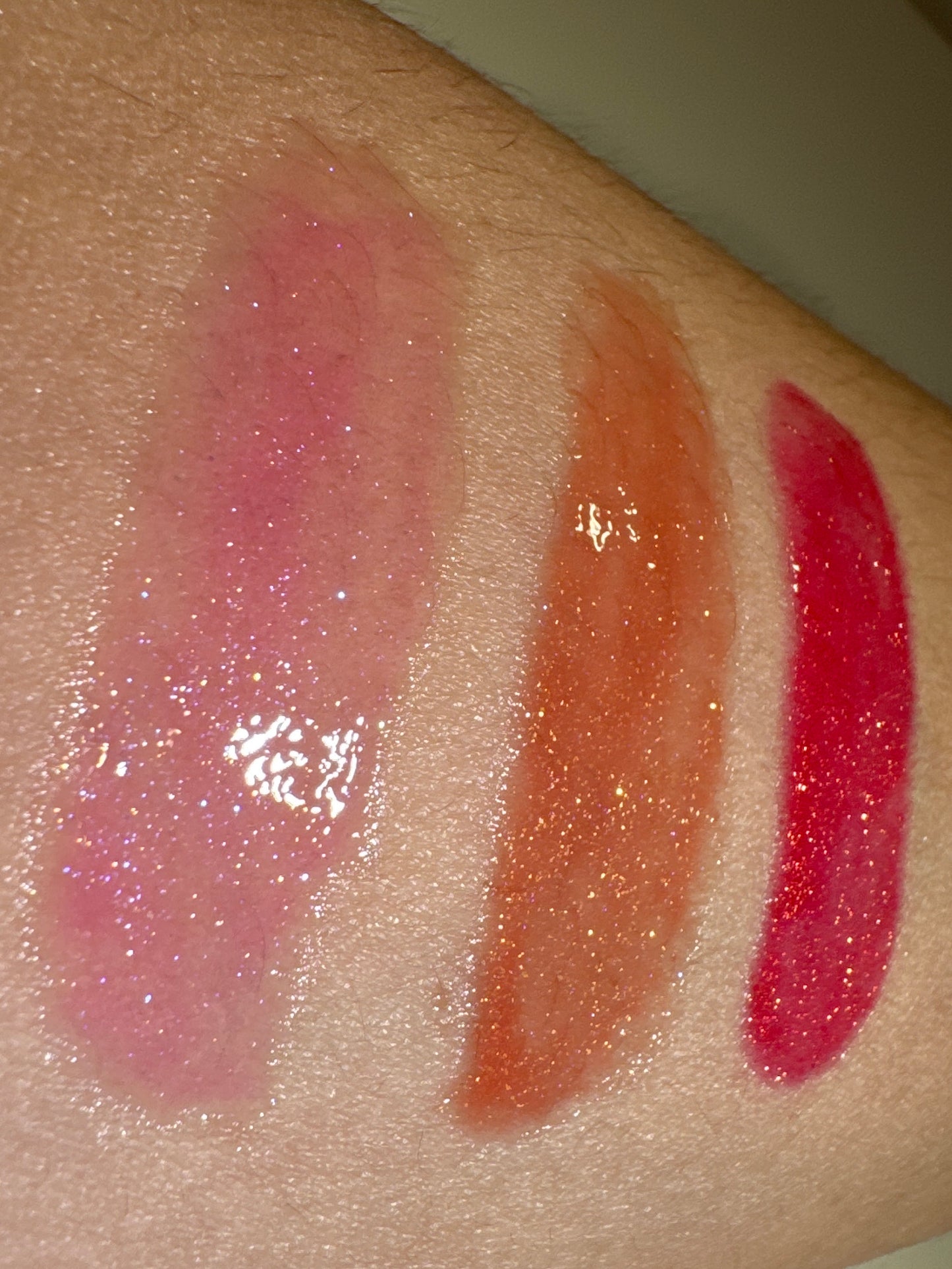 Pretty in pink Lip gloss