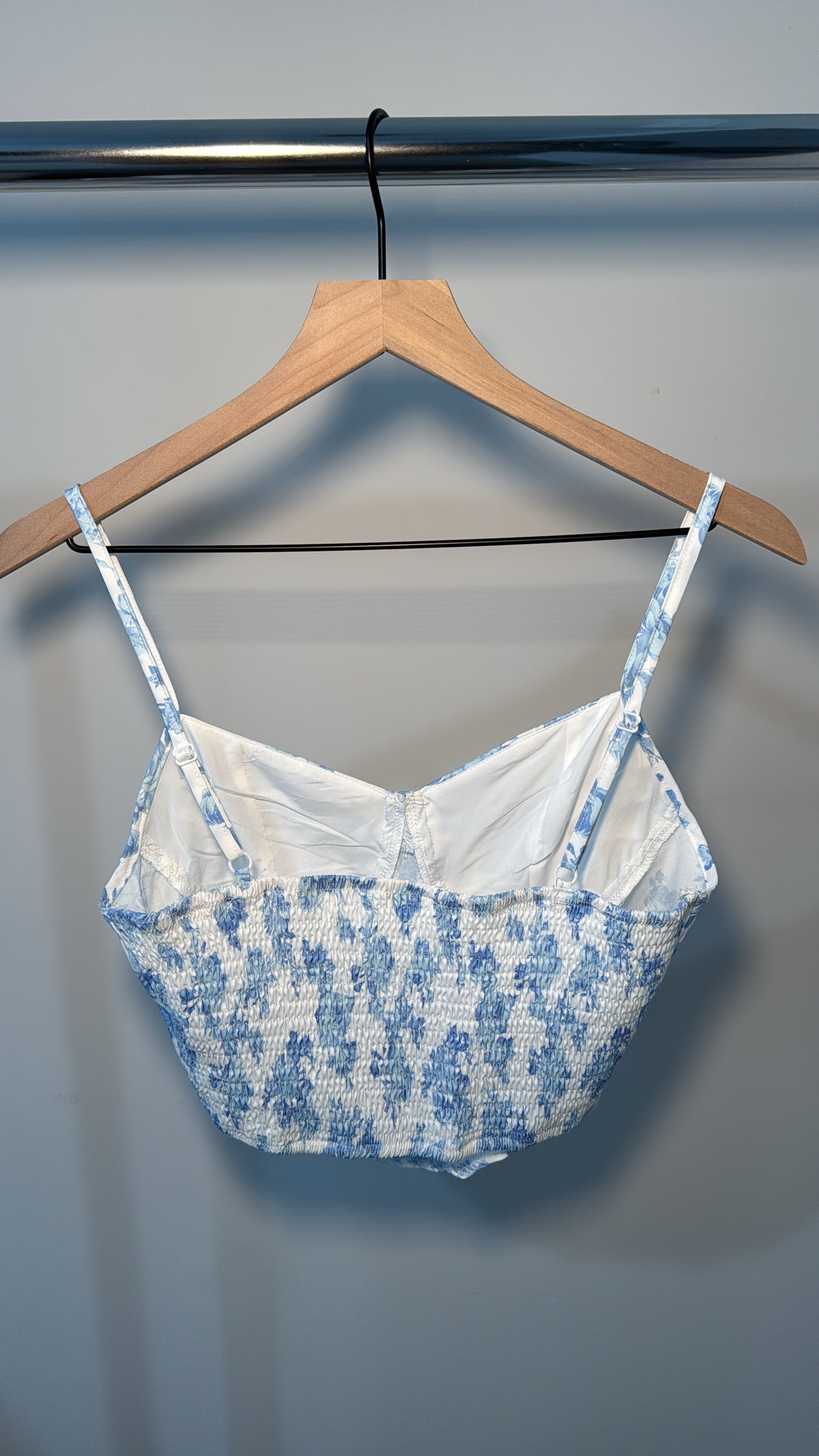 Blue Floral Corset Pre-Loved