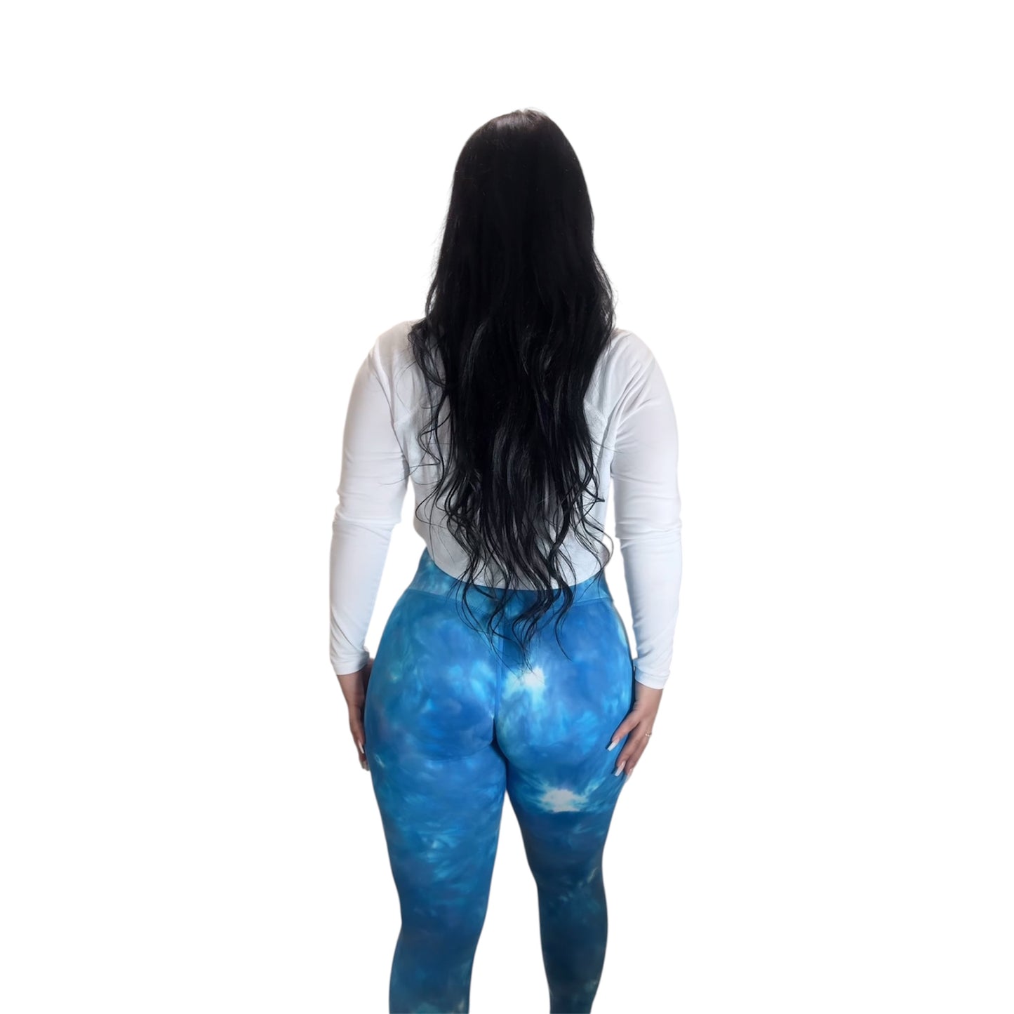 JOLET Tie-Dye High-Rise Leggings
