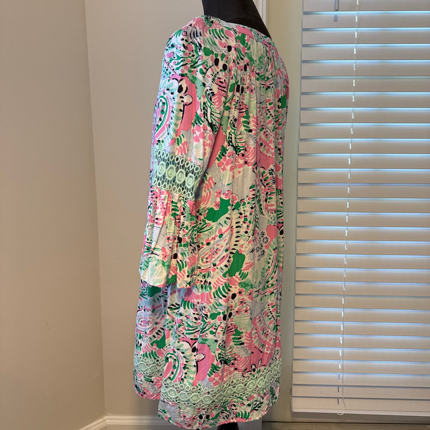 Petite Boho Tunic Dress – Multicolor (Size PL)