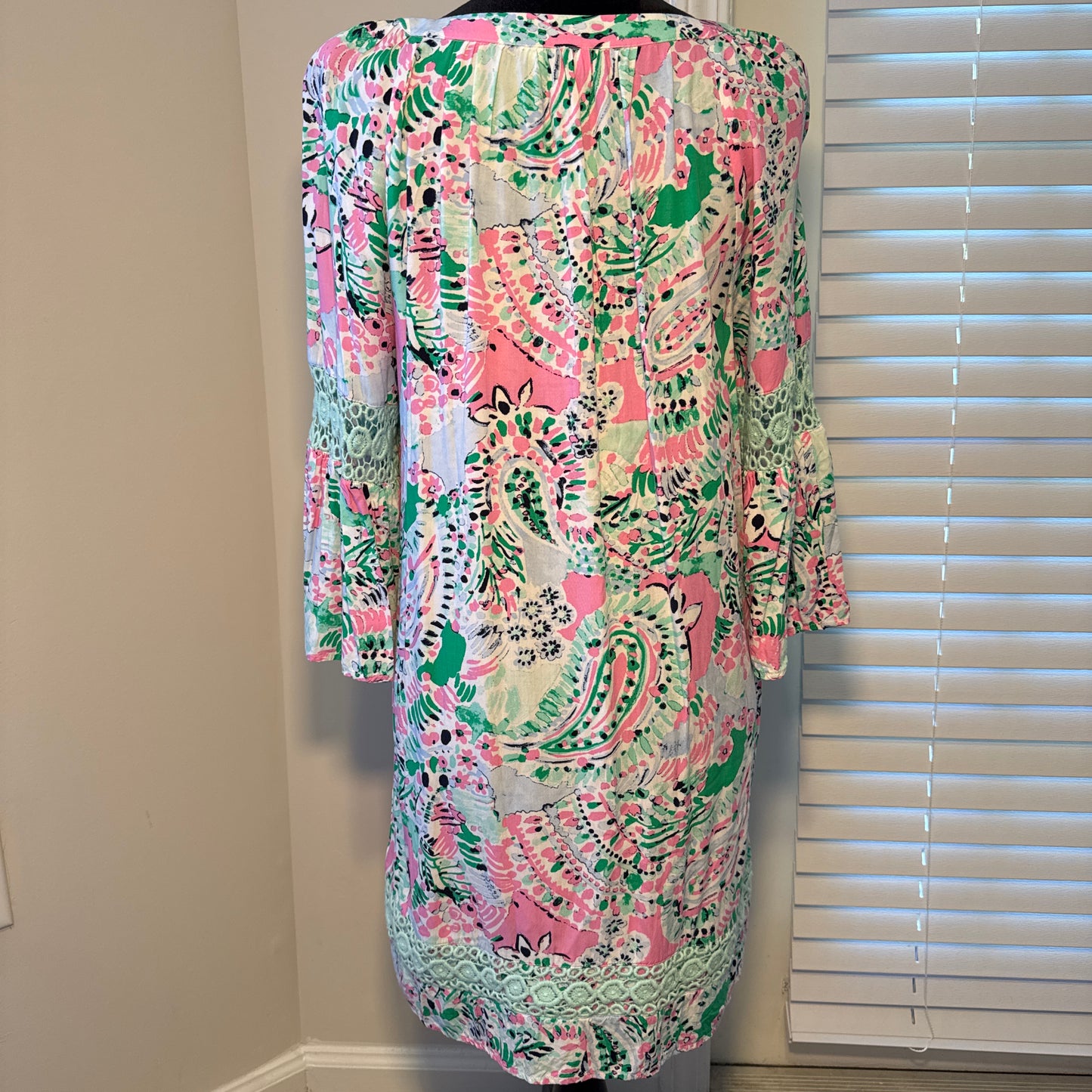 Petite Boho Tunic Dress – Multicolor (Size PL)