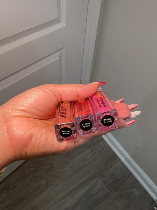 JOLET Lip Gloss Trio Bundle